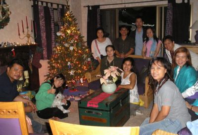 ACTS Caroling at a Missionary's House